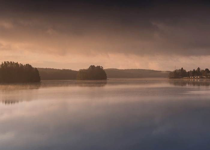 Le lac de la Triouzoune Neuvic en Corrèze