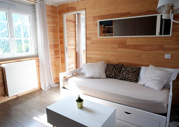 Chambre spacieuse – esprit chalet