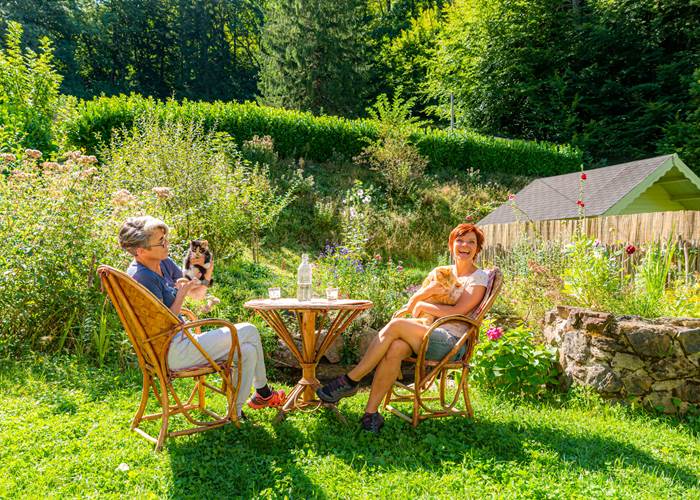 Sandrine & Anne-So', accompagnées de Sissi et Yoyo-page