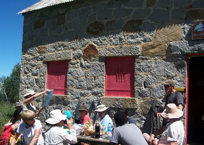 Pique-nique au refuge