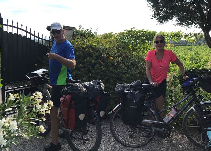 Le Mas Mellou : Accueil Vélo