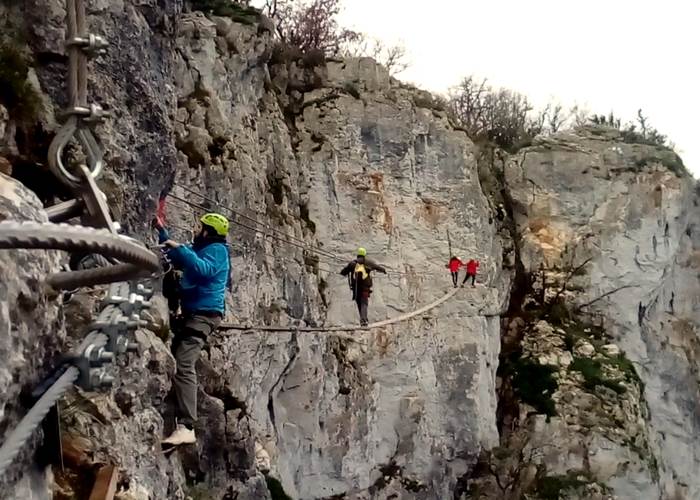 Accès à la passerelle