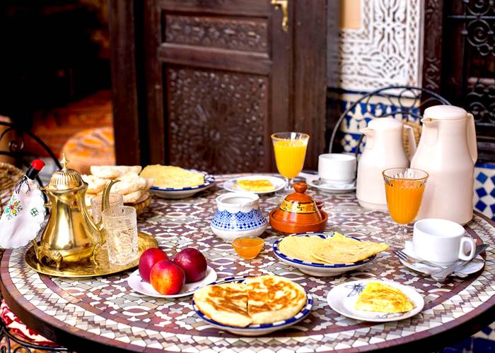 petit déjeuner à Fes