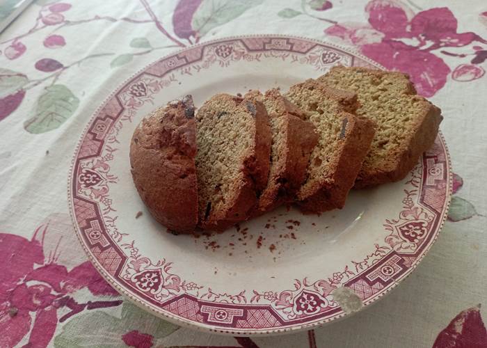 Cake graines de courge, sésame et amandes