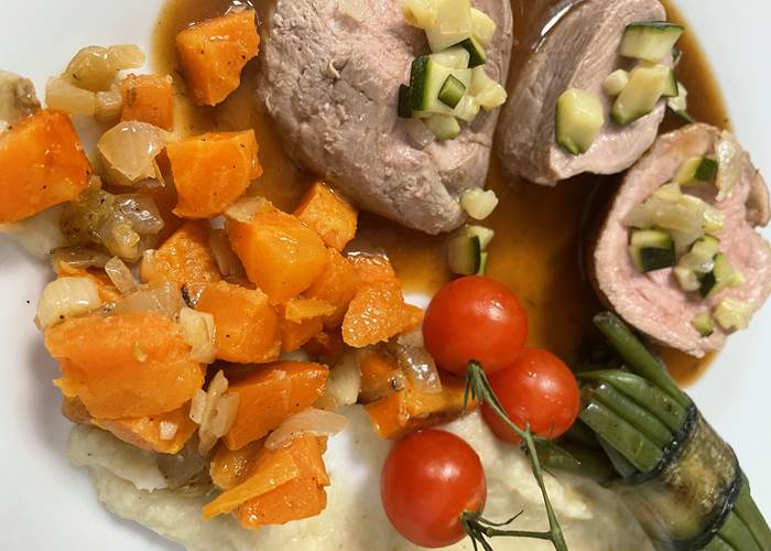 Filet Mignon cuisson lente avec un jus corsé