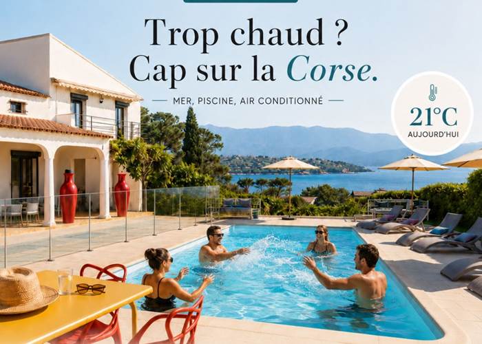 Trop chaud ? Cap sur la Corse