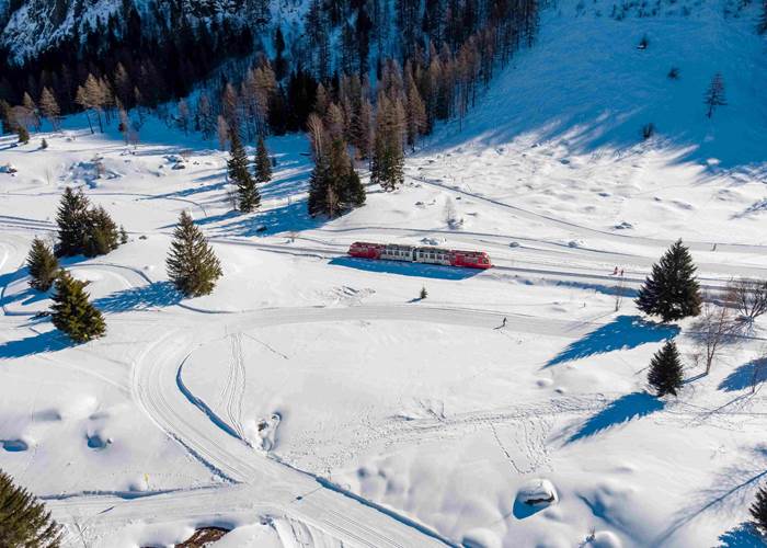 Train Mont Blanc Express : gratuit avec la carte d'hôtes / free with the host card