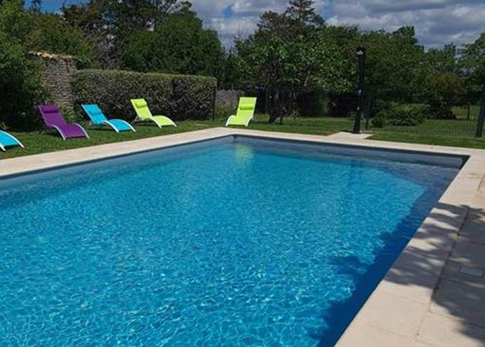 Piscine chauffée 27°