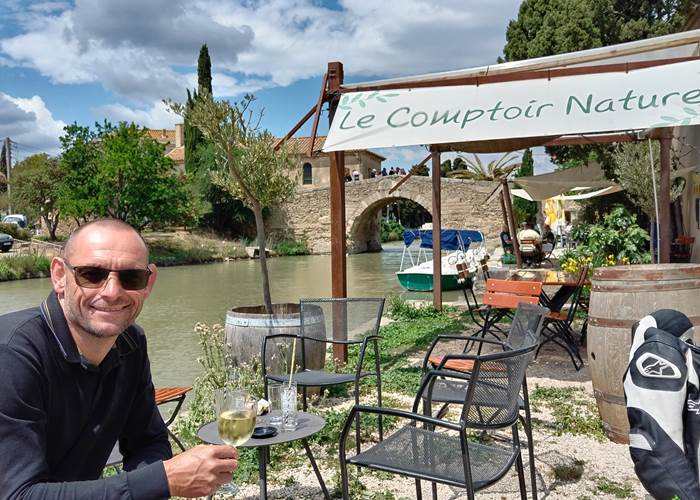 une petite pause à Le Somail