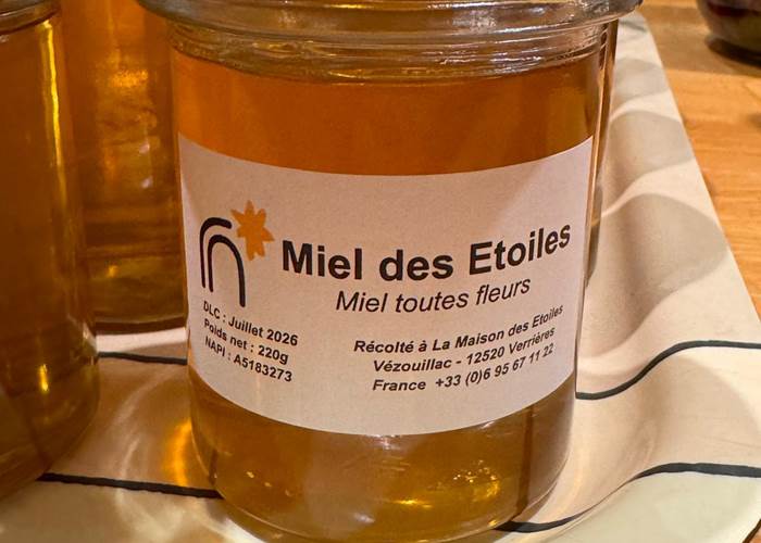 Miel de la production du rucher de Michaël
