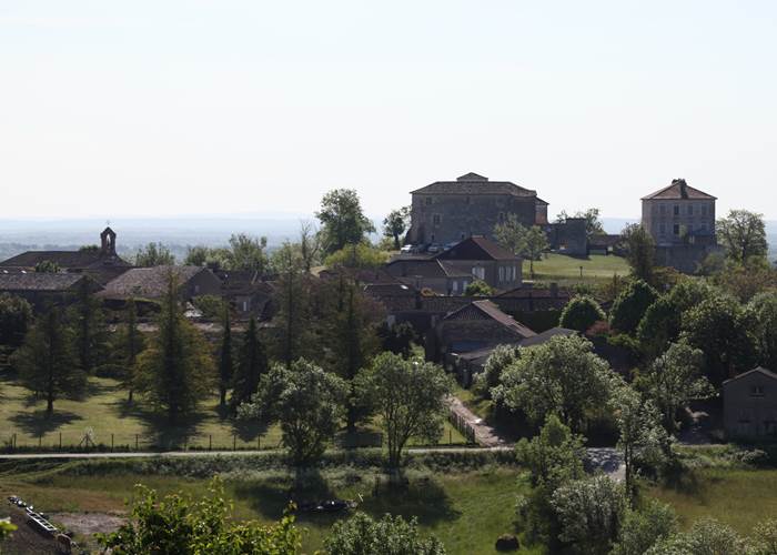 Vue Chateau Labastide Marnhac