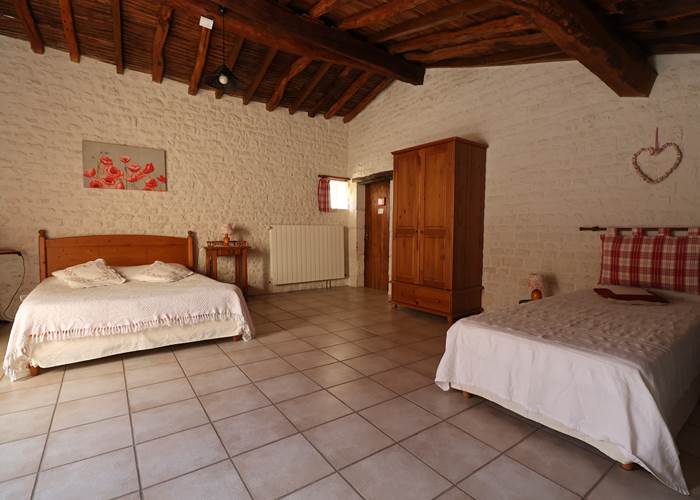 Chambre Coquelicot