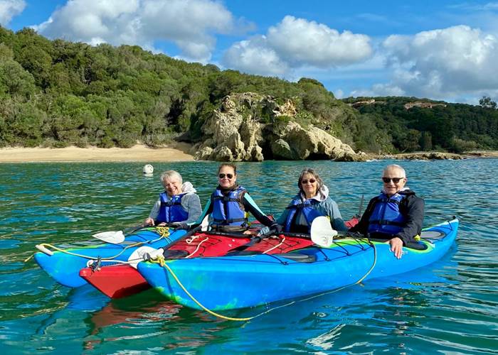 Invechjà bè in Corsica jogging pagayé février 2026