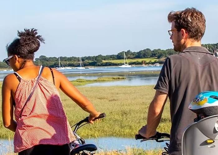 Bords de rance à vélo