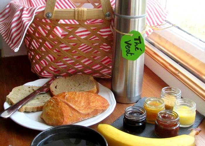 Panier p'tit déj SANS GLUTEN et/ou SANS produits laitiers