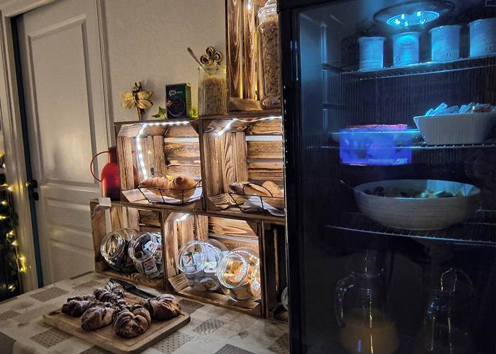 petit déjeuner chambres d’hôtes La Flèche proche Prytanée