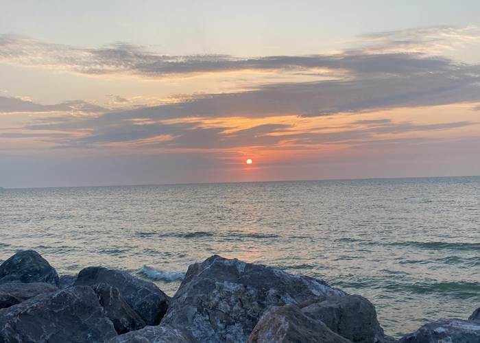 coucher de soleil Sangatte