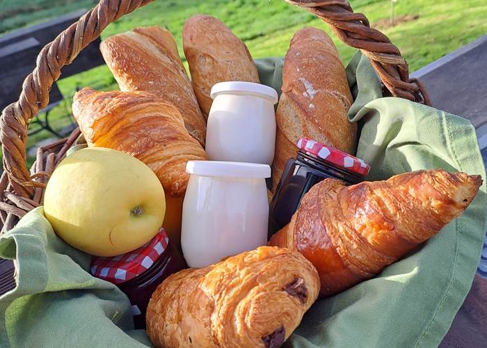 Panier petit déjeuner