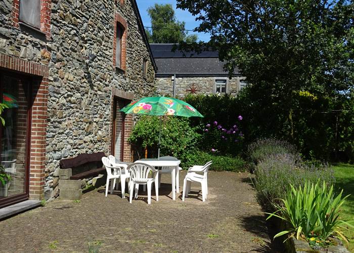 Terrasse du gîte 2