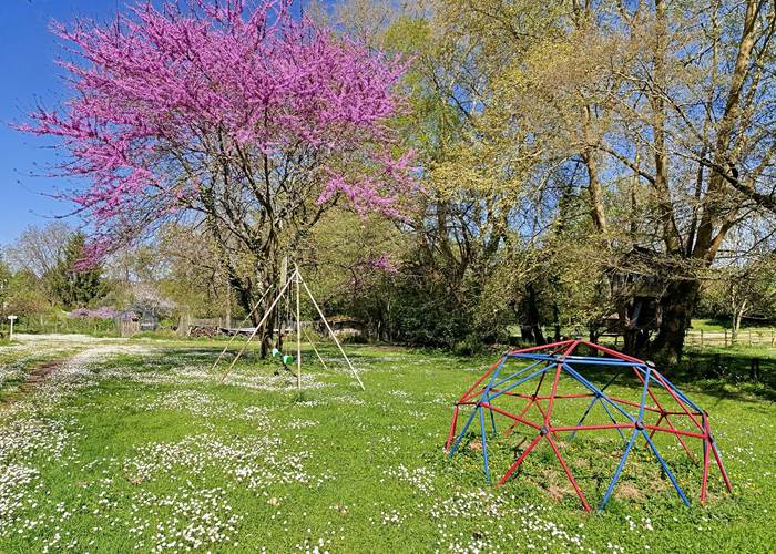 L'aire de jeux du camping