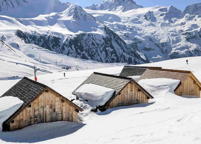 Domaine skiable La Balme/Vallorcine , ski slopes area
