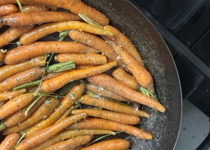 Carottes gourmandes et rôties