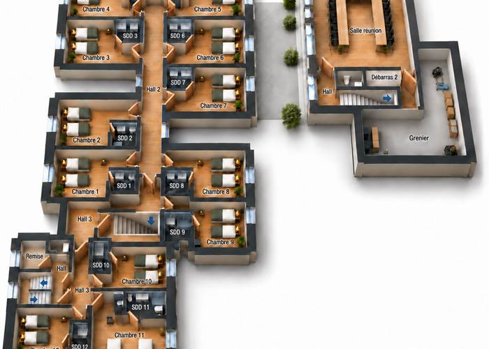 Fagne515-plan-premier-etage