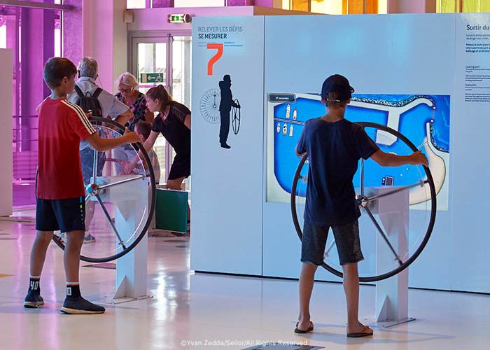 Visite de de la Cité de la Voile Eric Tabarly-page