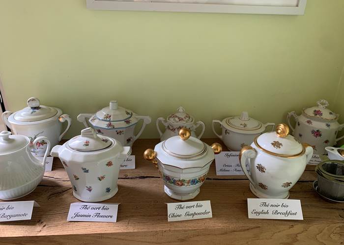 Choix de thés et infusions