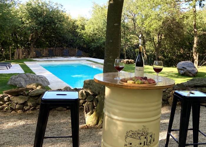 L'apéro à la fraicheur des arbres