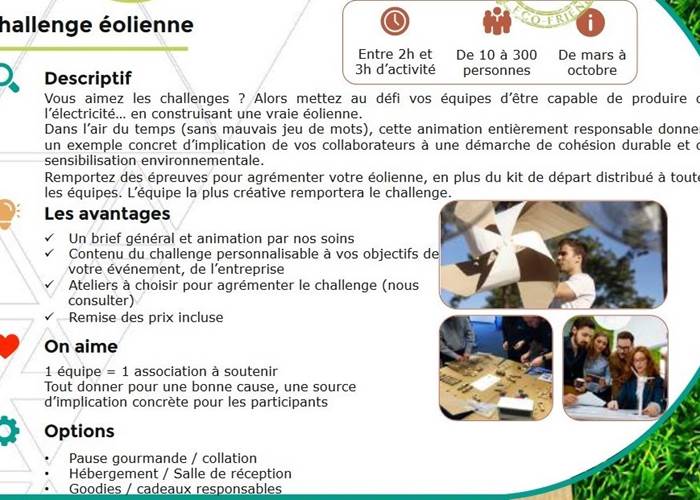 Challenge Eolienne