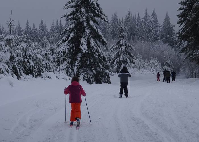Ski de fond à St Setier