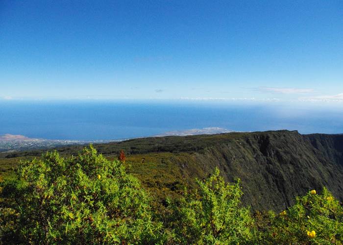 Point de vue depuis le Maïdo