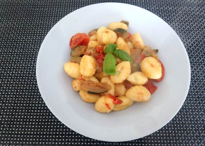 Gnocchi aux petits légumes