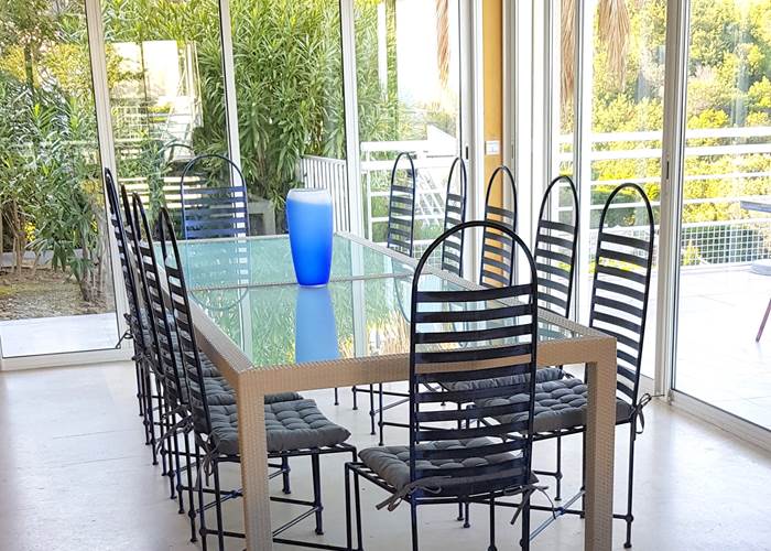 amazing south france riviera villa dining room