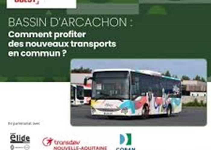 Depuis la gare de Facture Biganos- visiter le Bassin d'Arcachon