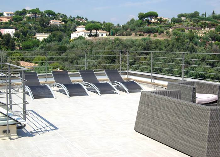 amazing sea vue villa with roof top south france riviera