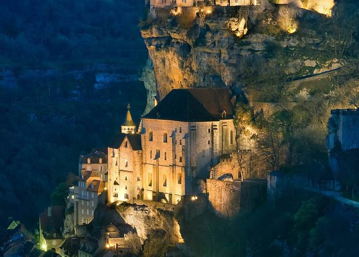 Cité de Rocamadour by night