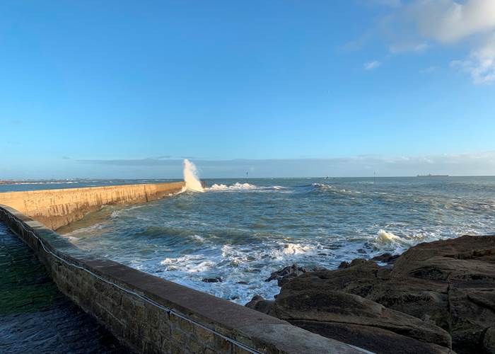 Lomener - Le Port - La jetée