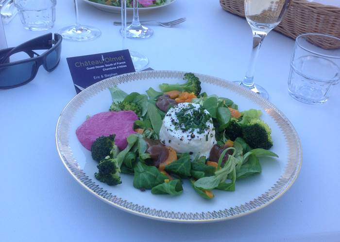 Chateau Olmet vegetarian