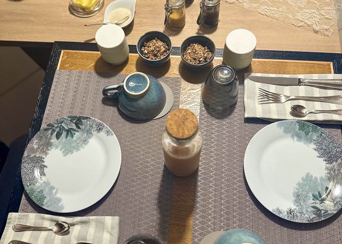 petit-déjeuner gourmand et fait-maison, miam!