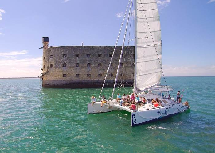 Croisière Fort Boyard en catamaran