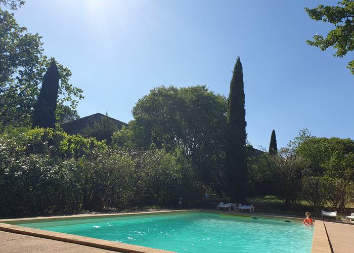 Le Mas des Sages piscine