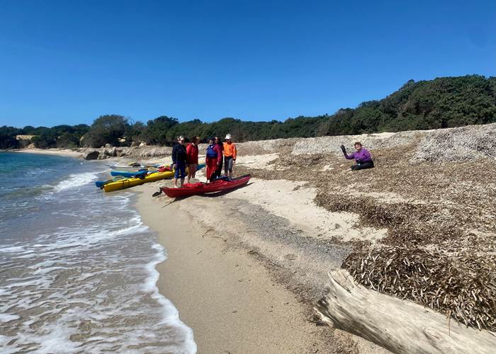 Abbartello kayak Corse aux iles Bruzzi