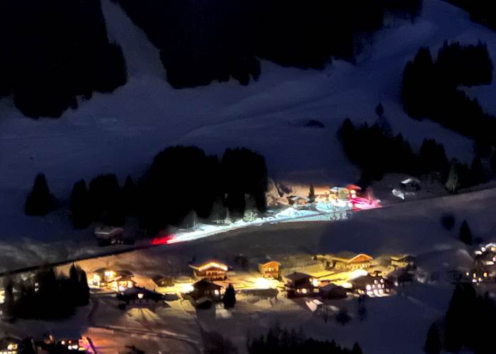 Vue depuis le chalet Lachat