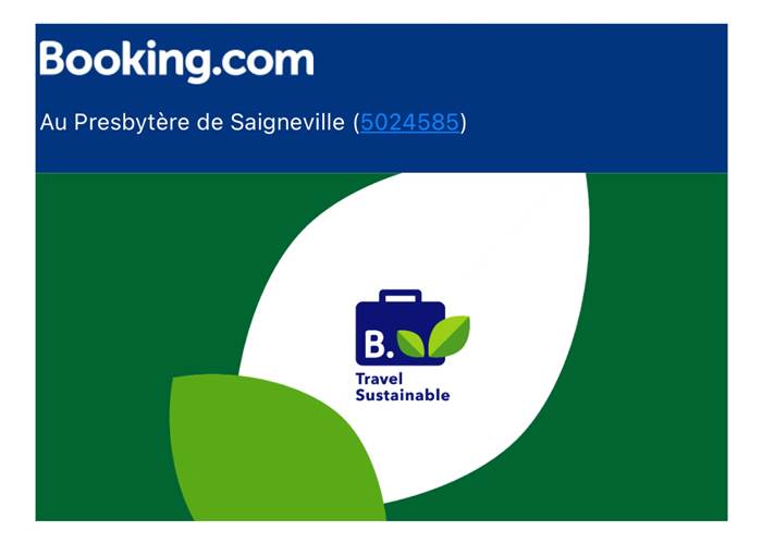 © Booking.com - sustainable travel