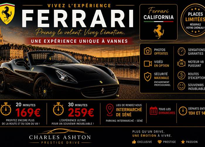location Ferrari Vannes