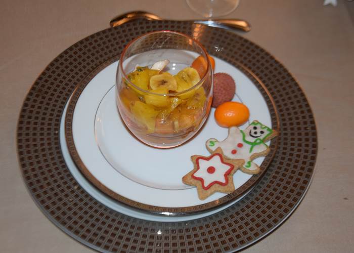 Fruits de saison en salade