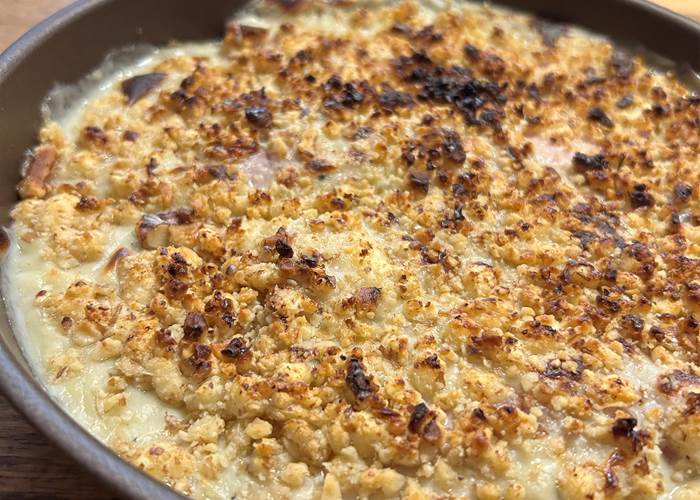 En plat pour l'hiver : une croziflette au fromage local
