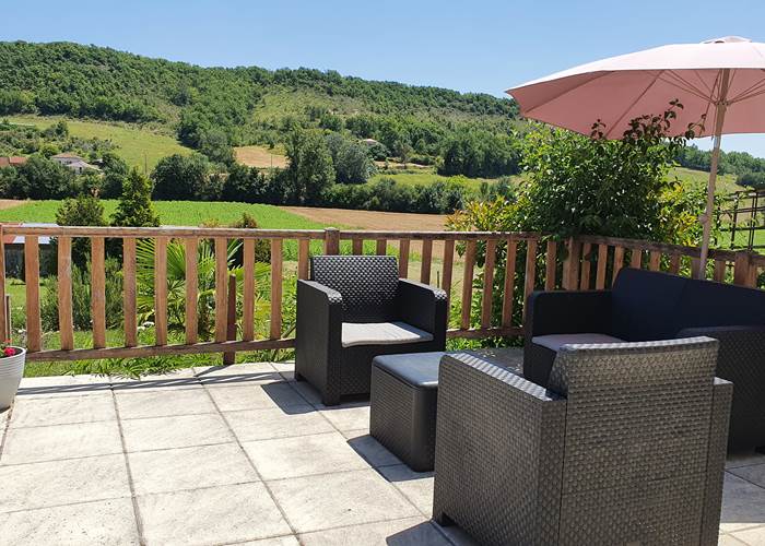 Photo terrasse juillet